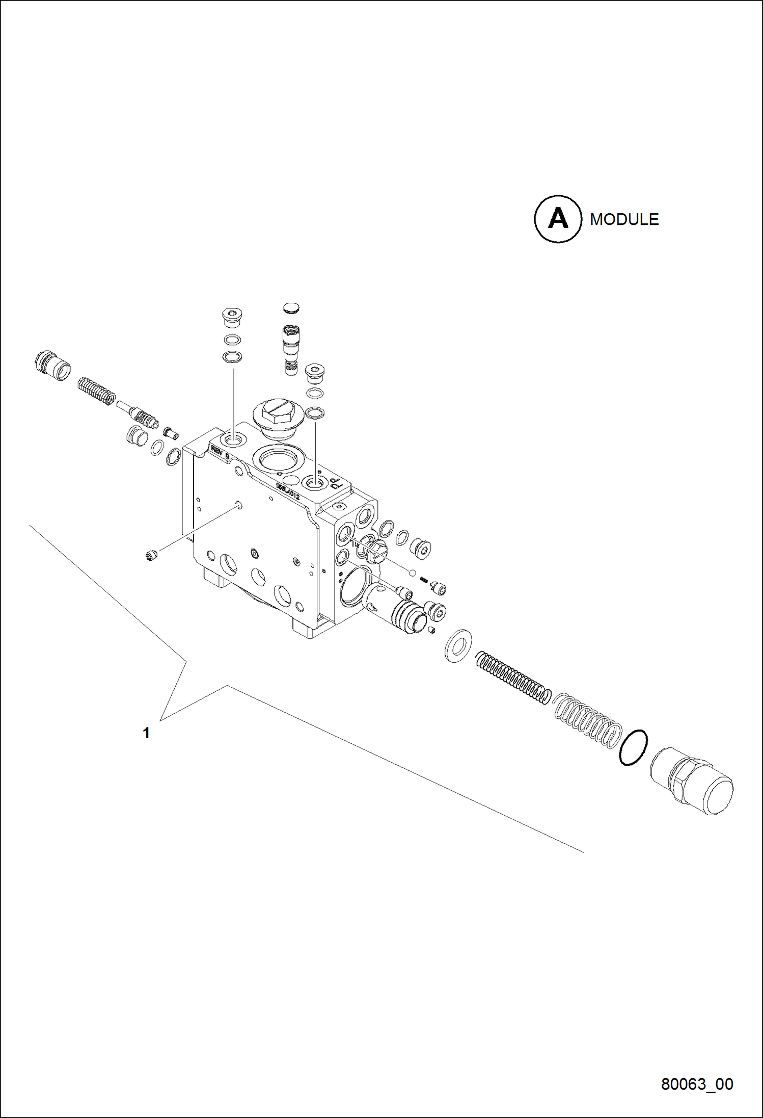 РАСПРЕДЕЛИТЕЛЬНОЕ УСТРОЙСТВО DANFOSS - ЗАПАСНЫЕ ЧАСТИ 1