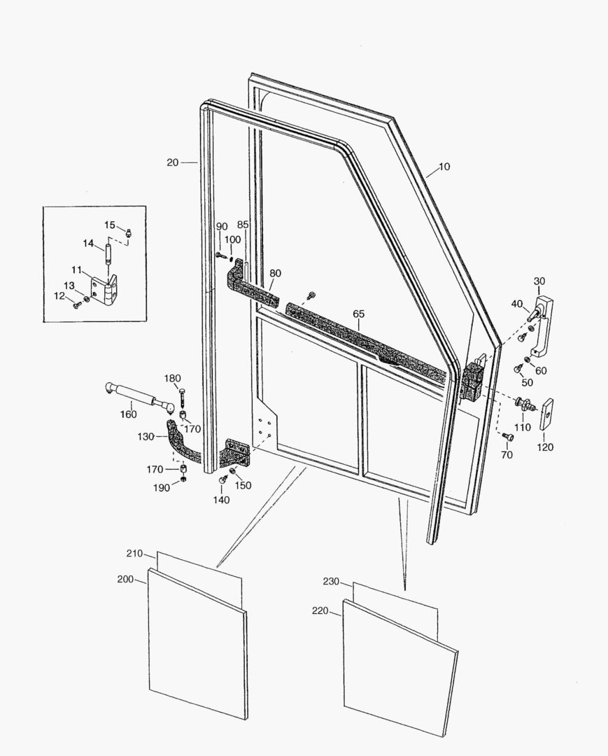 G340-2 CABIN DOOR