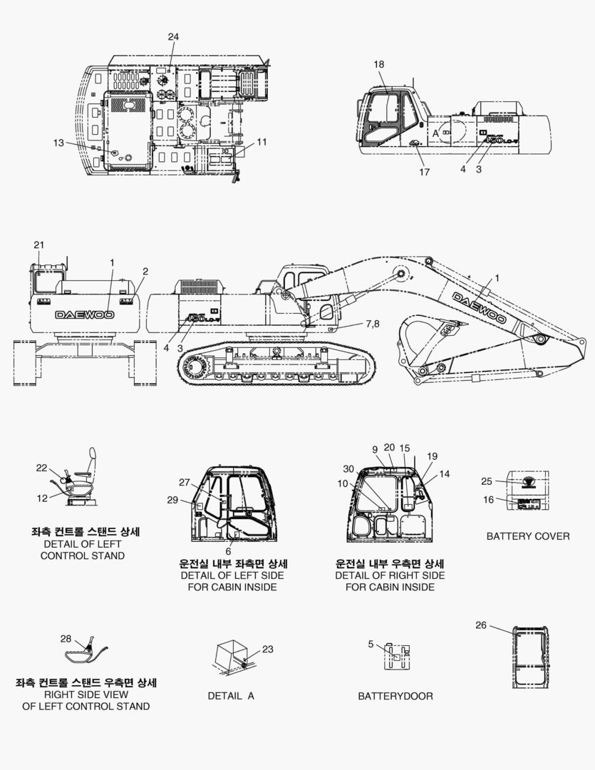 ЗАВОДСКАЯ ТАБЛИЧКА-КОРЕЯ
