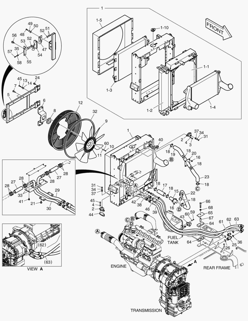 ТУБОПРОВОД МАСЛЯНОГО РАДИАТОРА (1)