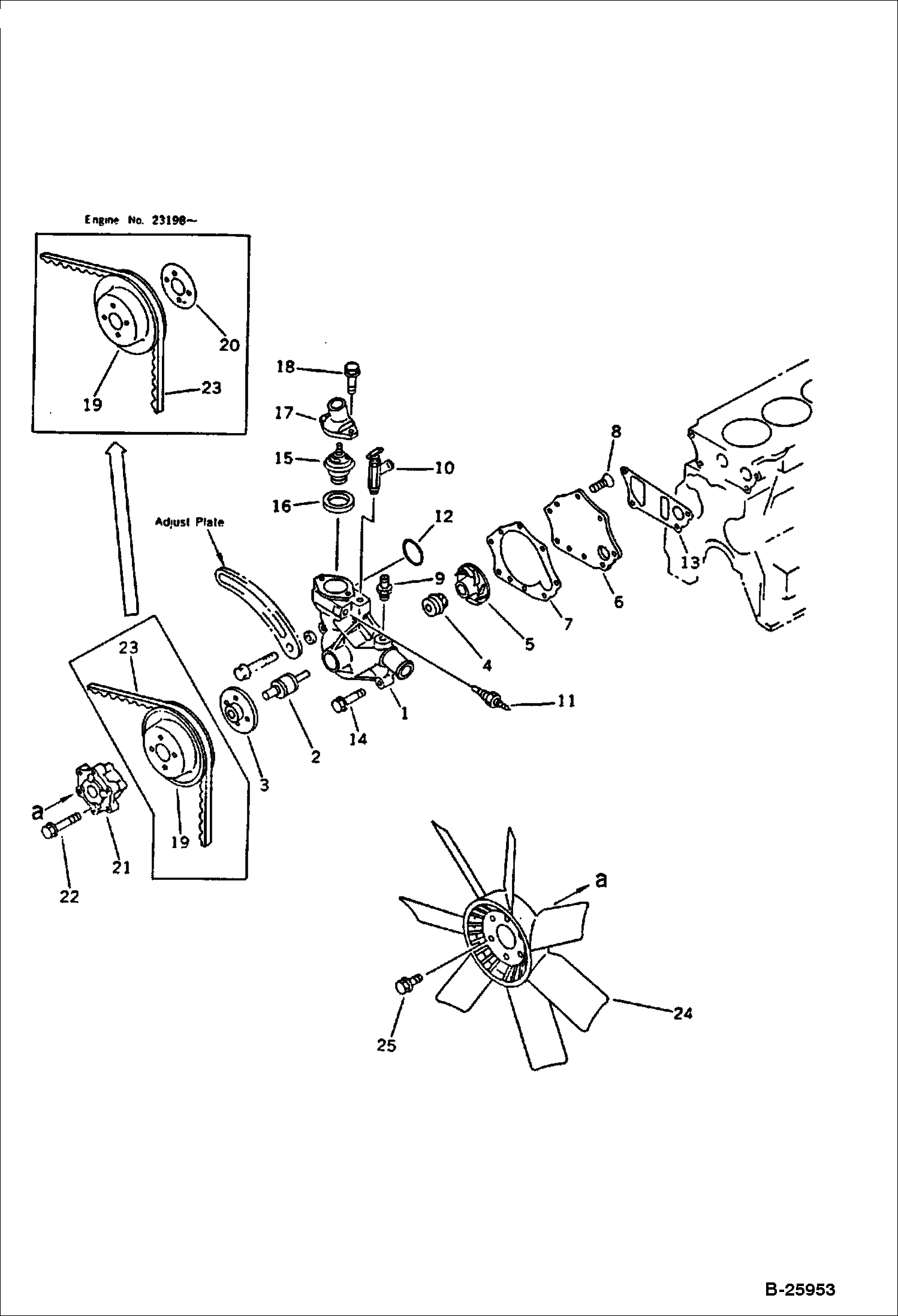 ВОДЯНАЯ ПОМПА И ВЕНТИЛЯТОР ОХЛАЖДЕНИЯ