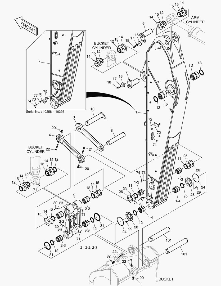 Спецтехника 6501 ARM - 3.2m(HEAVY DUTY) [10258~] - главное фото