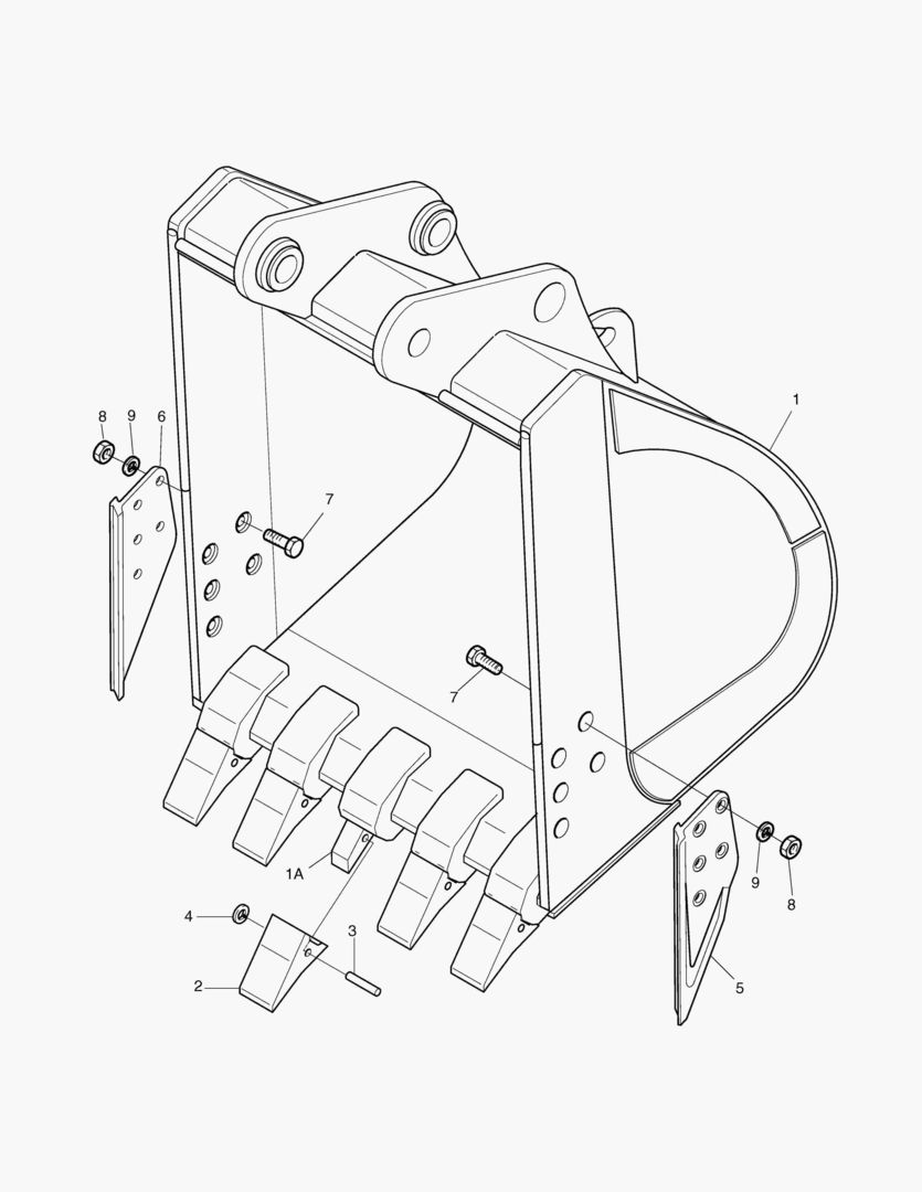 5195 BUCKET-1.5MВі-ROCK