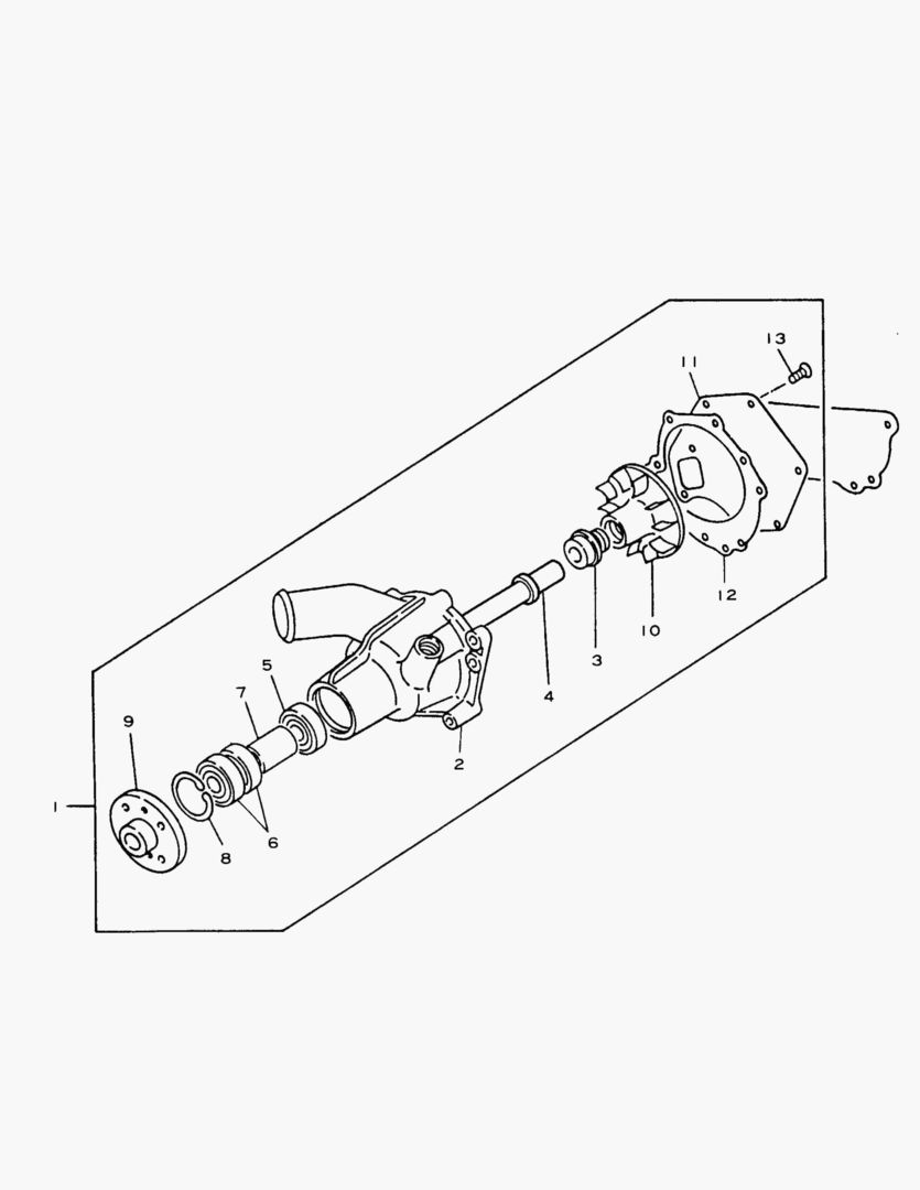 НАСОС ВОДЯНОГО ОХЛАЖДЕНИЯ