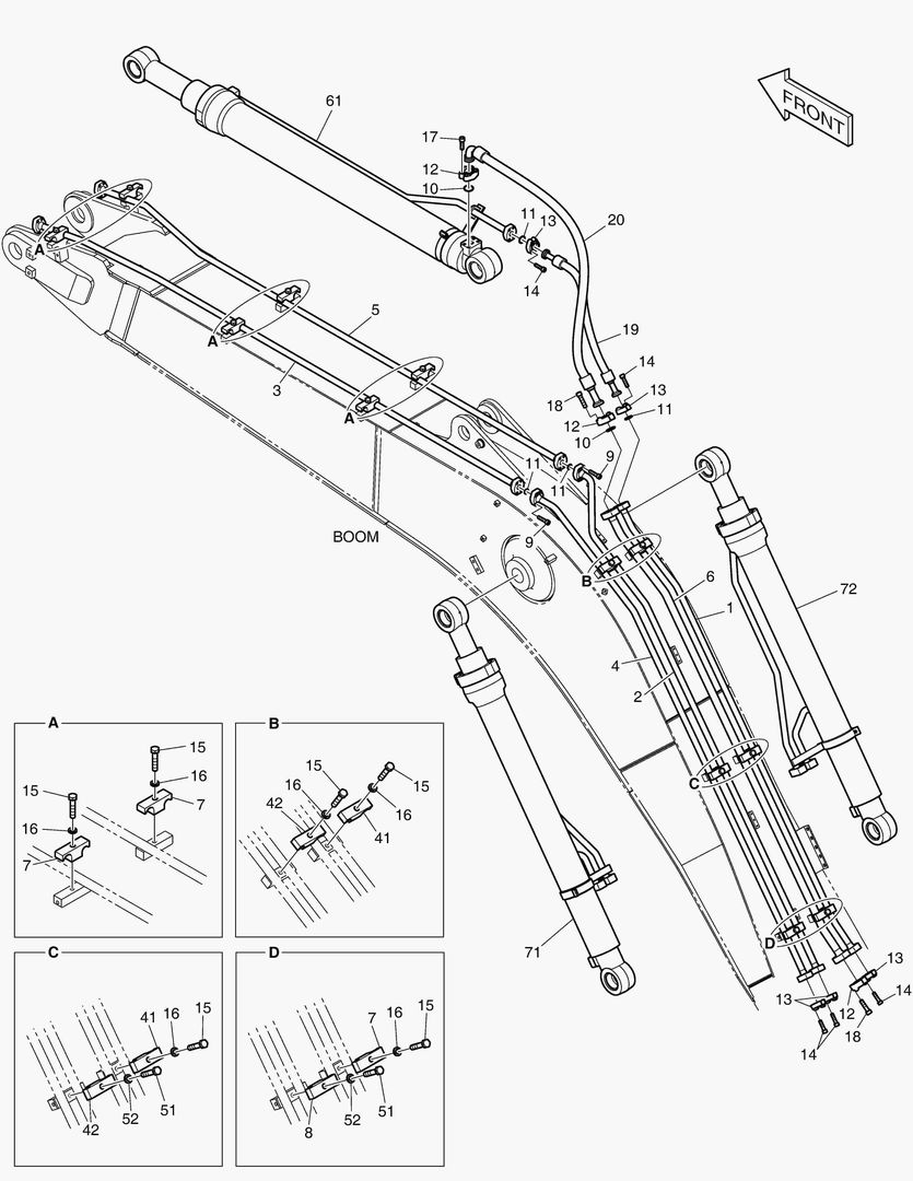 ГИДРОСИСТЕМА СТРЕЛЫ