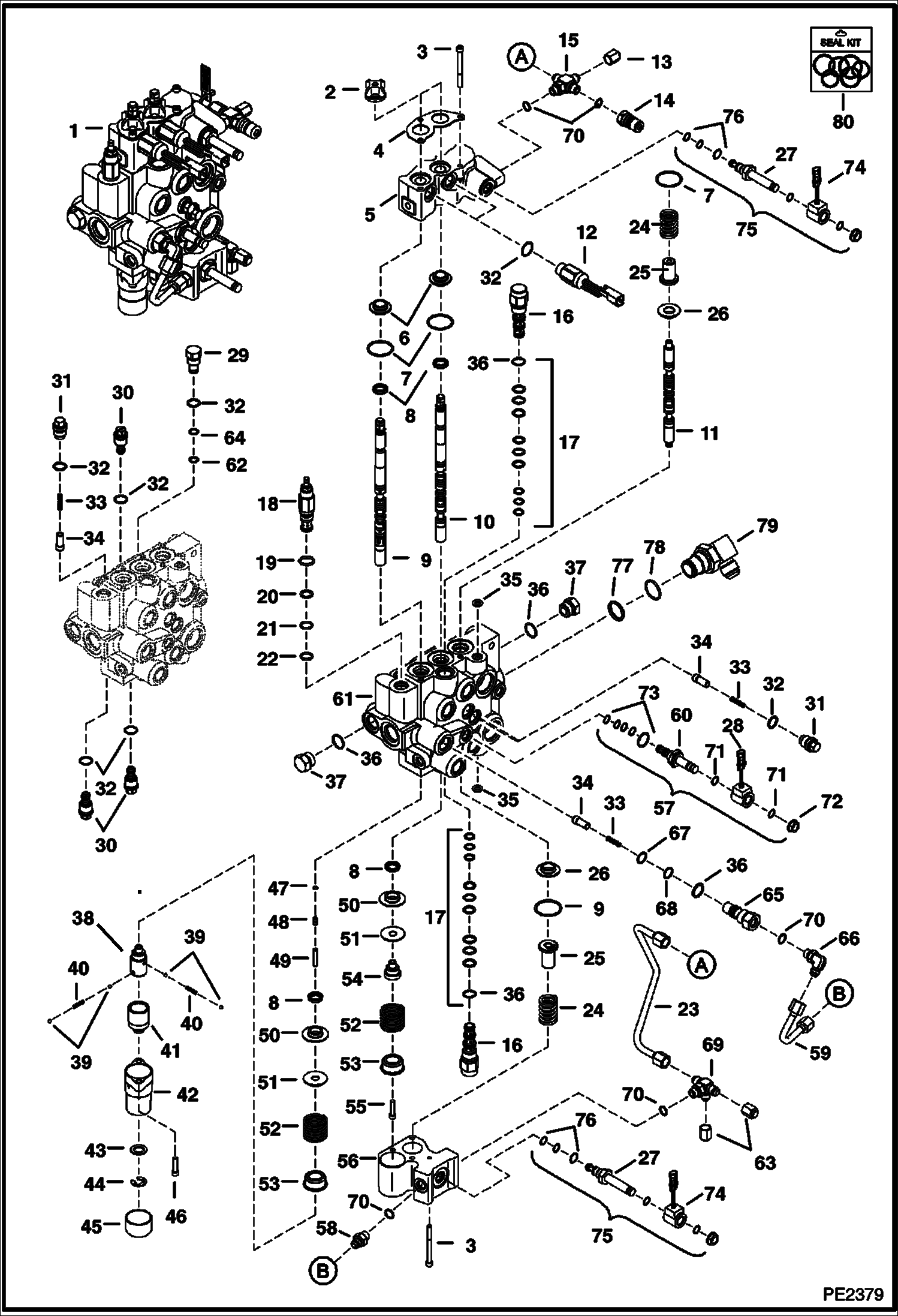 ГИДРАВЛИЧЕСКИЙ РЕГУЛИРУЮЩИЙ КЛАПАН (РУКОВОДСТВО ПО УПРАВЛЕНИЮ) (СЕРИЙНЫЙ НОМЕР A5GS11001 - A5GS19999, A5GT11001 - A5GT19999)