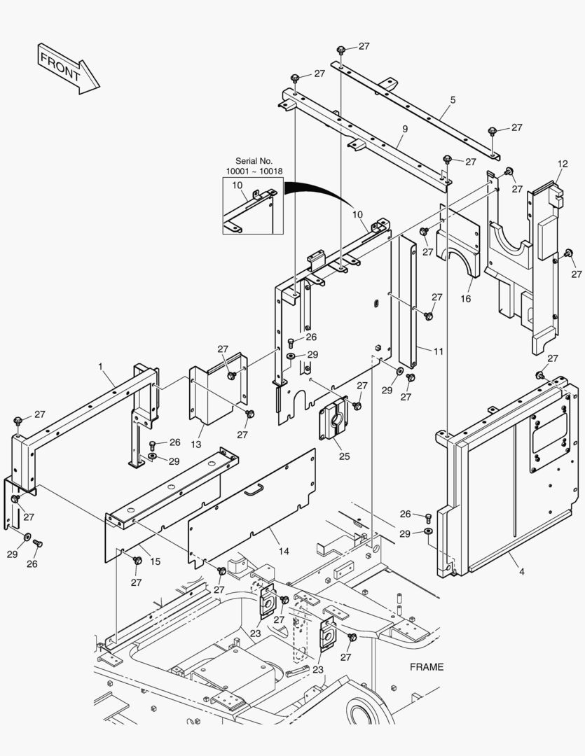 1640 SUPPORT & BAFFLE(1)