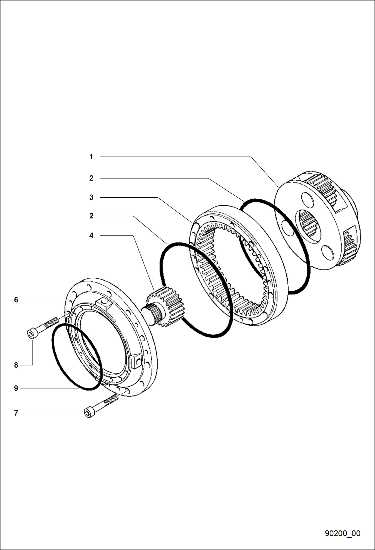 ПОНИЖАЮЩАЯ ПЕРЕДАЧА ВРАЩЕНИЯ БАШНИ - 2