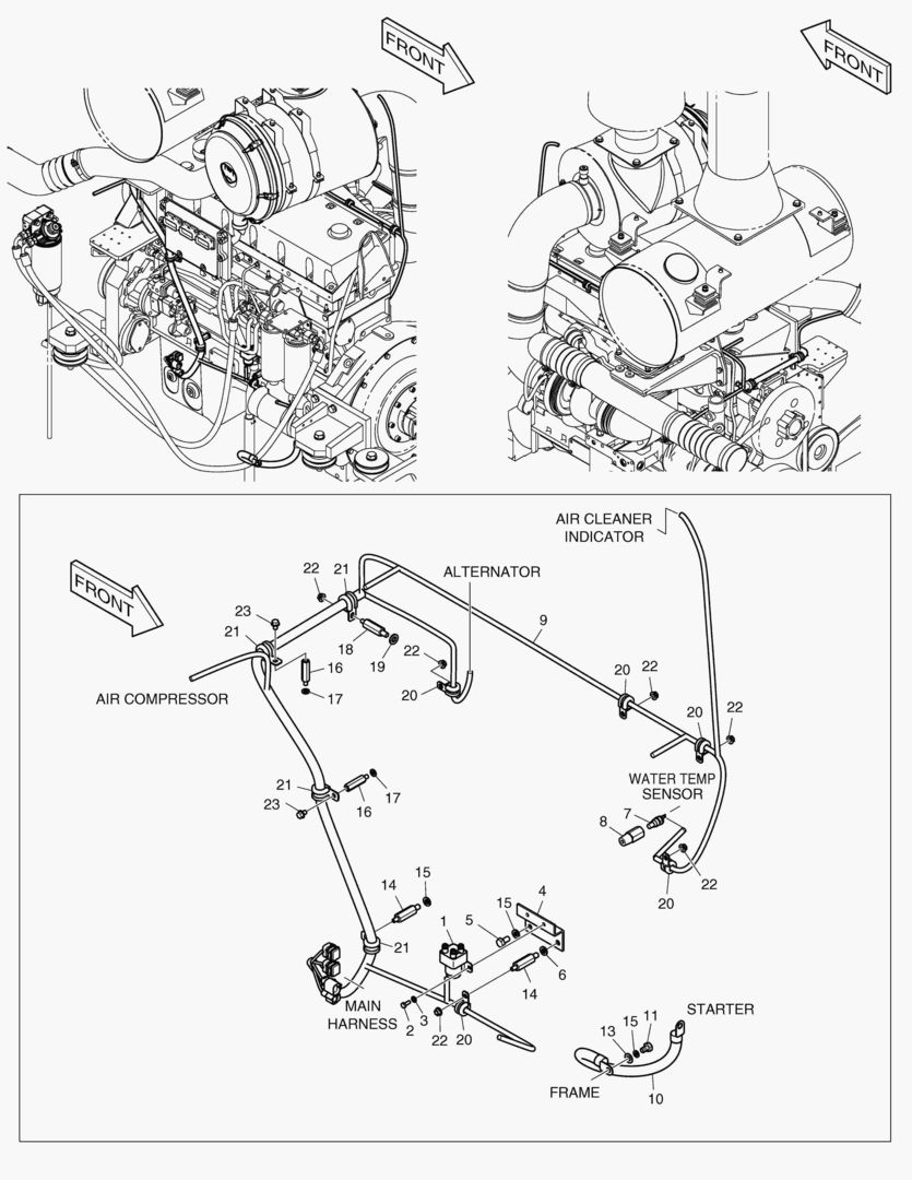 1540 ELECTRIC PARTS - ENGINE [5001~10069]