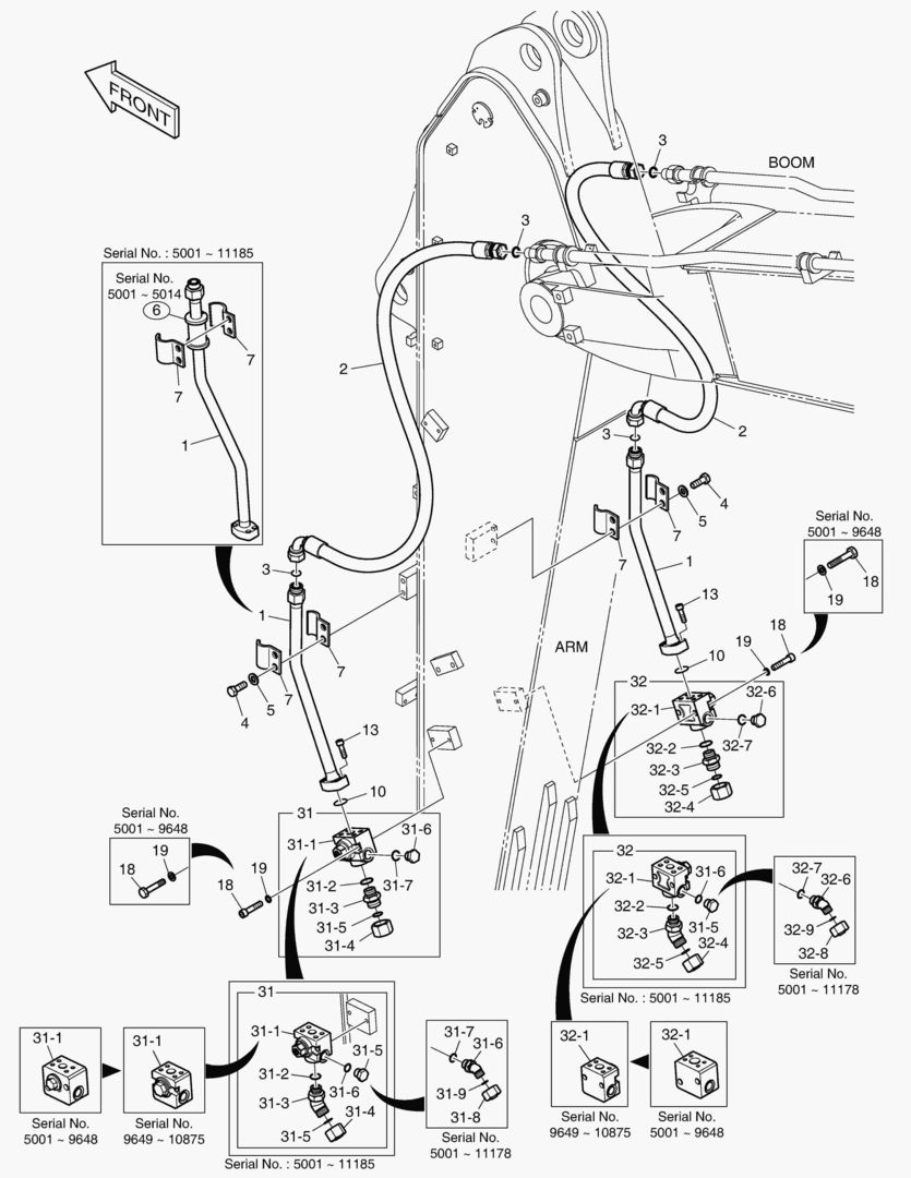 Спецтехника 6710 ARM PIPING - ONE & TWO WAY(ARM 2.5m) - главное фото