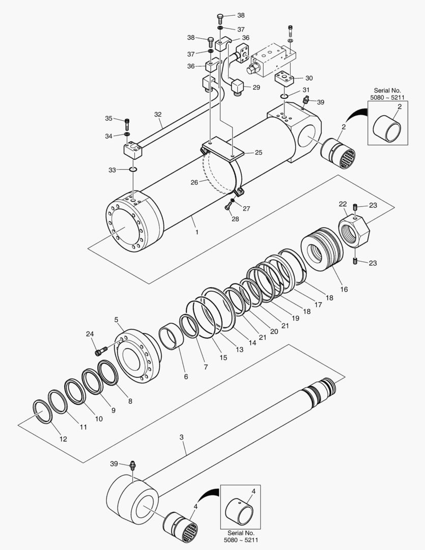 Спецтехника 4461 ARTI BOOM CYLINDER - LOCK VALVE [5080~] - главное фото