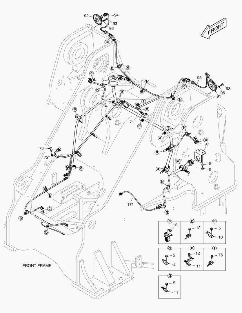ЭЛЕКТРИЧЕСКИЕ ЗАПЧАСТИ - ФРОНТАЛЬНЫЙ
