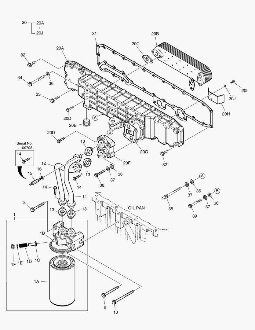 021 OIL FILTER & OIL COOLER