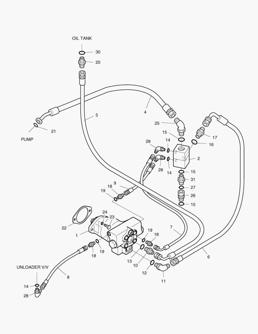 АВАРИЙНЫЙ РУЛЕВОЙ ТРУБОПРОВОД