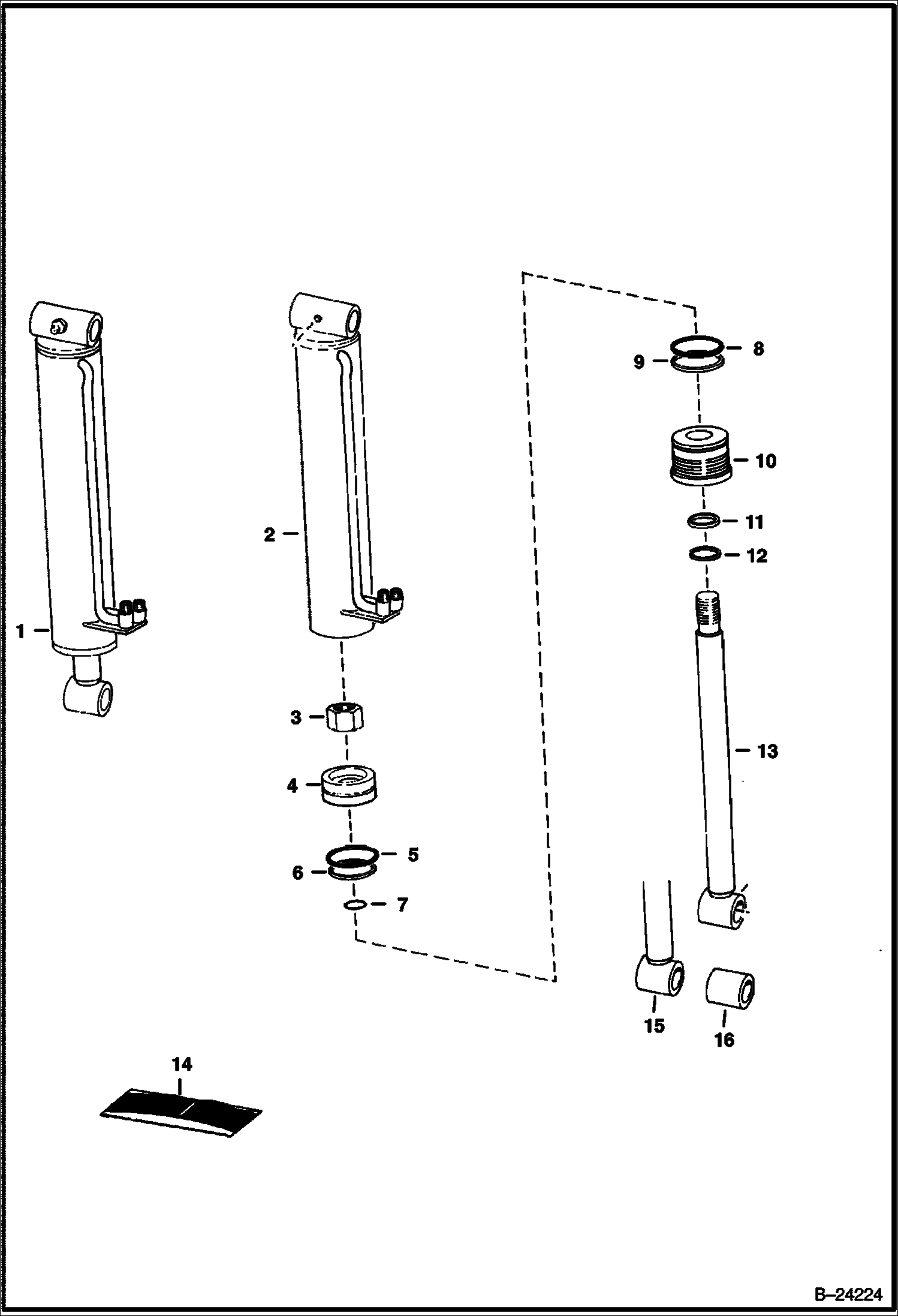 ЦИЛИНДРА НАКЛОНА (С НАВАРЕННОЙ ТРУБКОЙ)