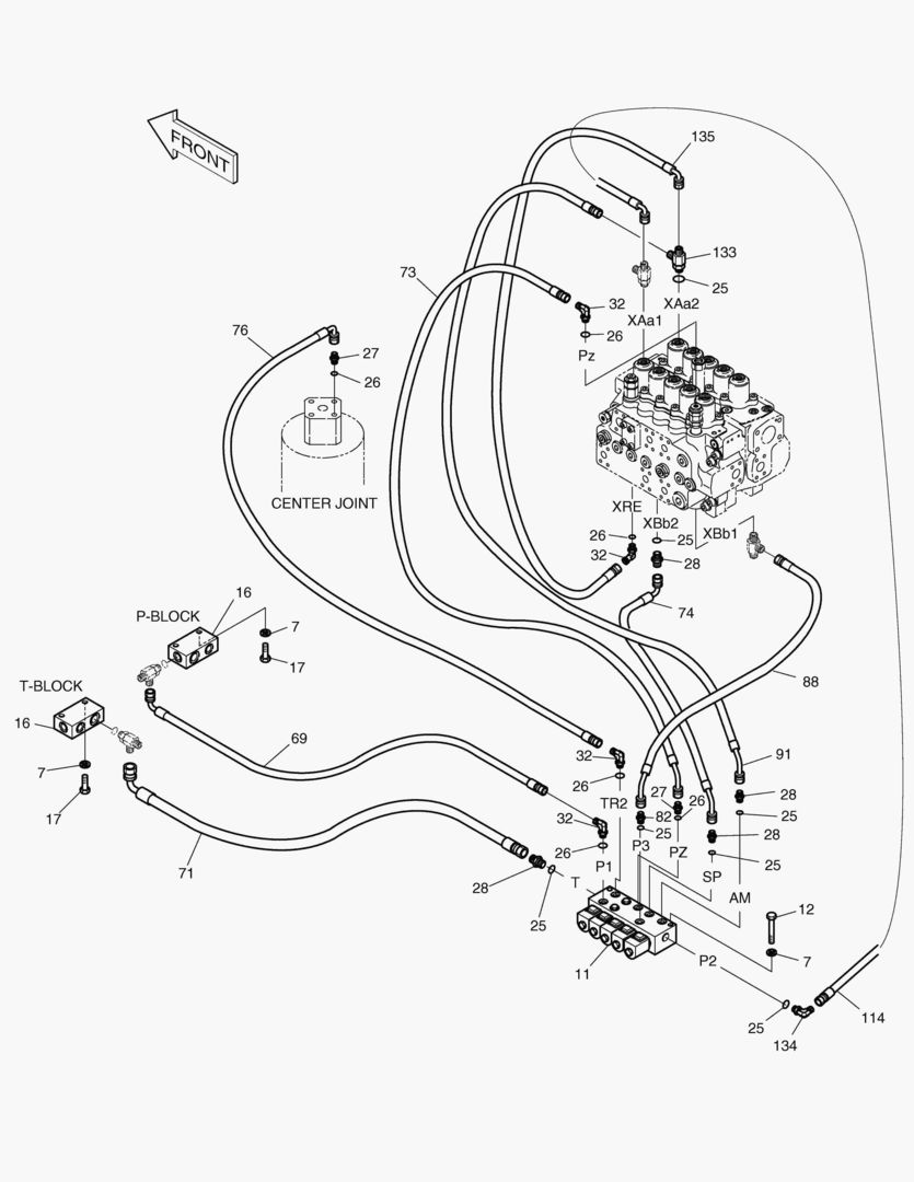 ТРУБОПРОВОД СЕРВОУПРАВЛЕНИЯ(3)