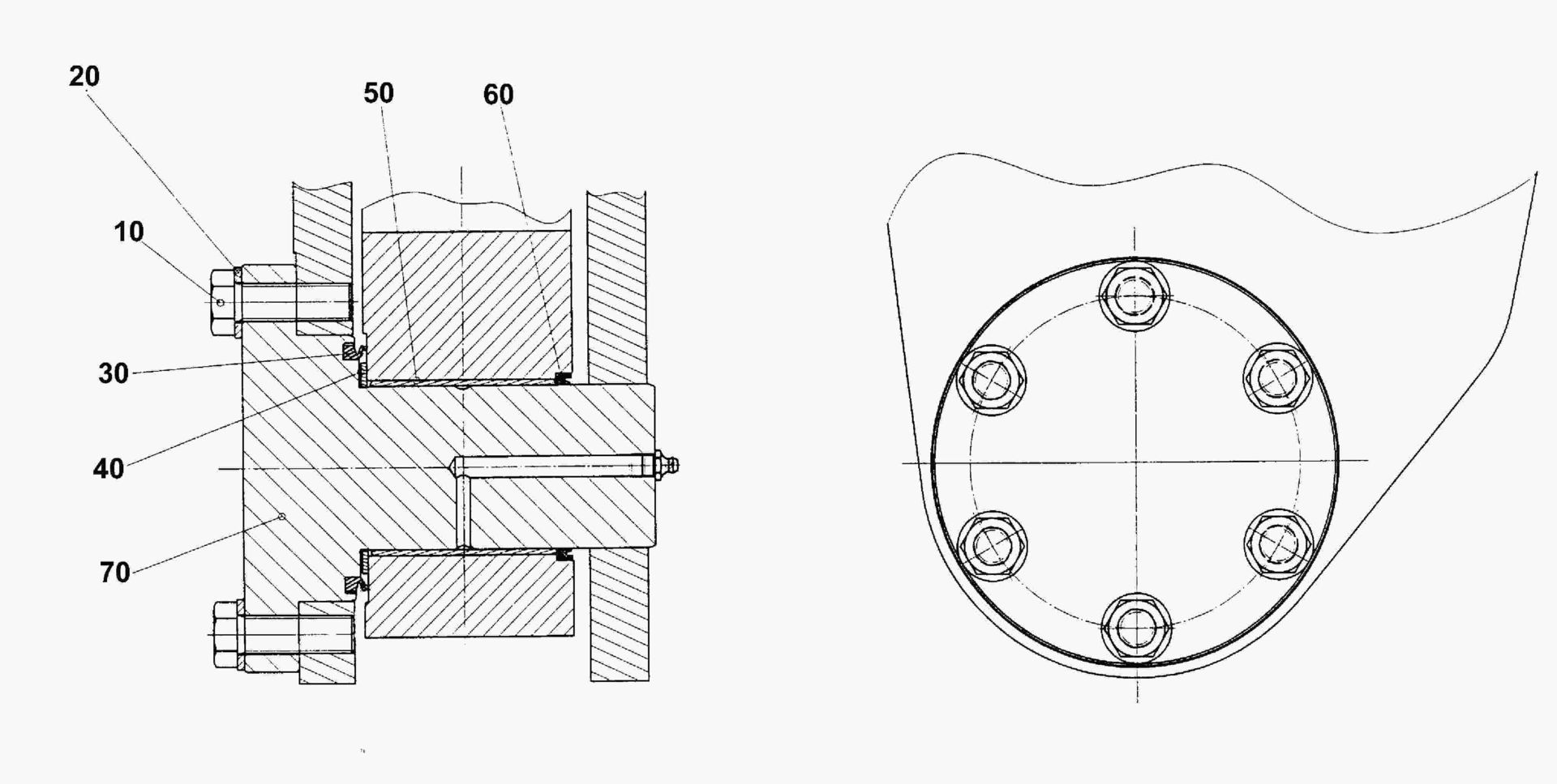G430-4 TILTING BEARING MOUNTING