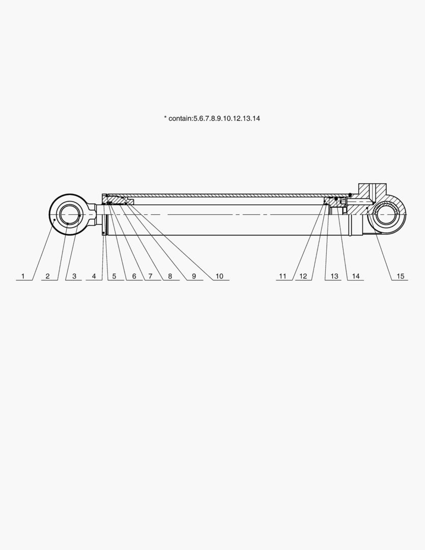 3366 STEERING CYLINDER(R&JY)