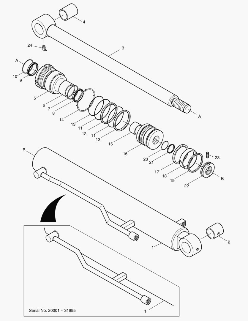 ЦИЛИНДР РУКОЯТИ