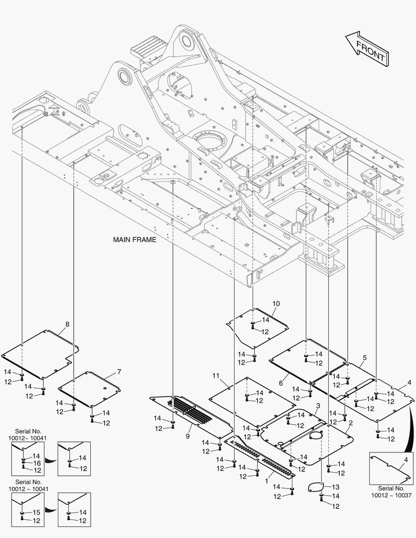 ОБТЕКАЕМАЯ ПОДКУЗОВНАЯ ПАНЕЛЬ