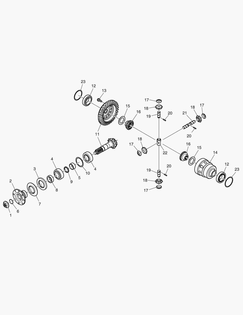 4431 REAR AXLE(2) [7112~8068]
