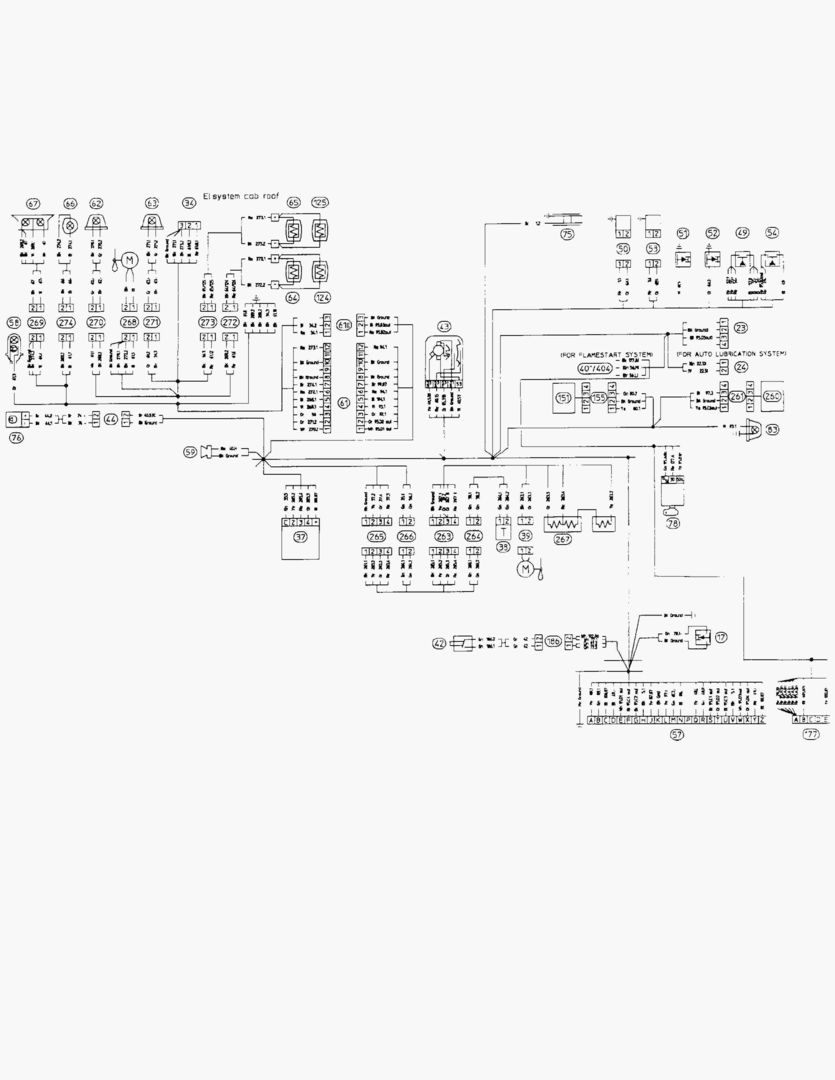 G062-13 ELECTRICAL SYSTEM; CAB