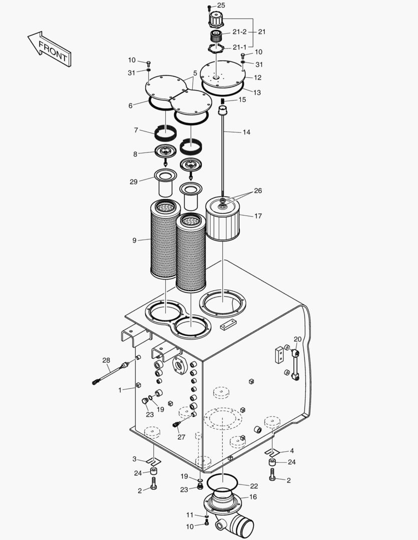 РЕЗЕРВУАР ДЛЯ МАСЛА