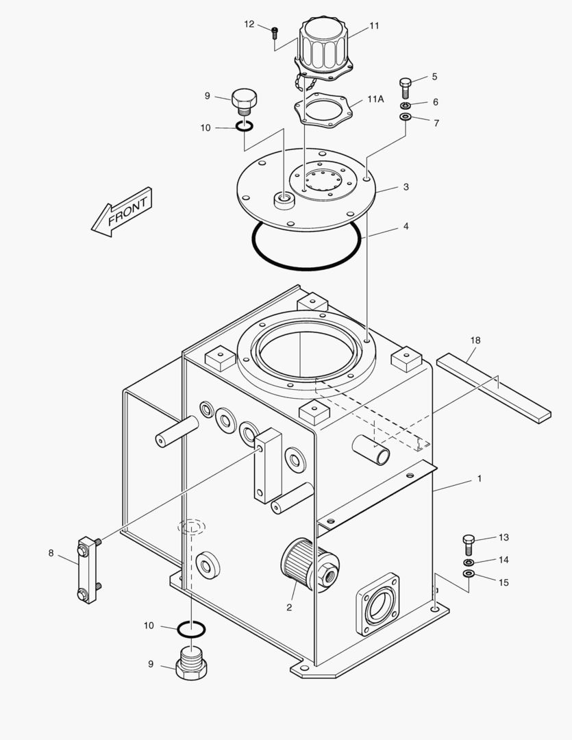 РЕЗЕРВУАР ДЛЯ МАСЛА