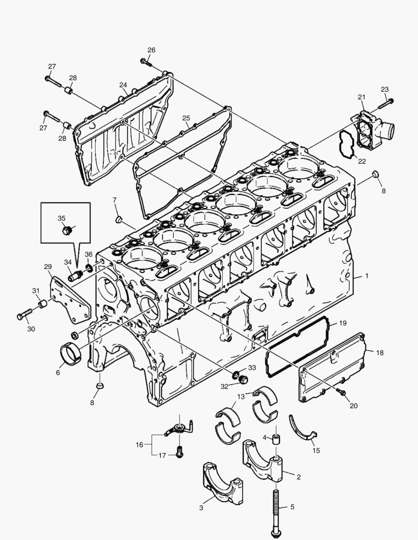 БЛОК ЦИЛИНДРОВ