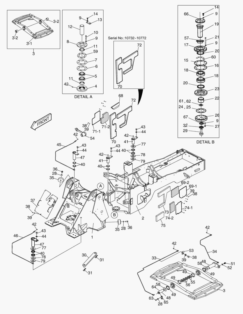 5360 FRAME ASSY;ROPS [10440~]