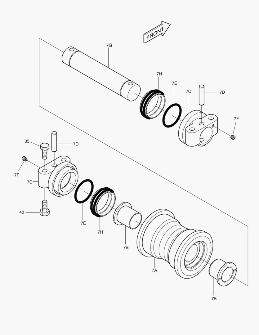 РОЛИК ГУСЕНИЦЫ