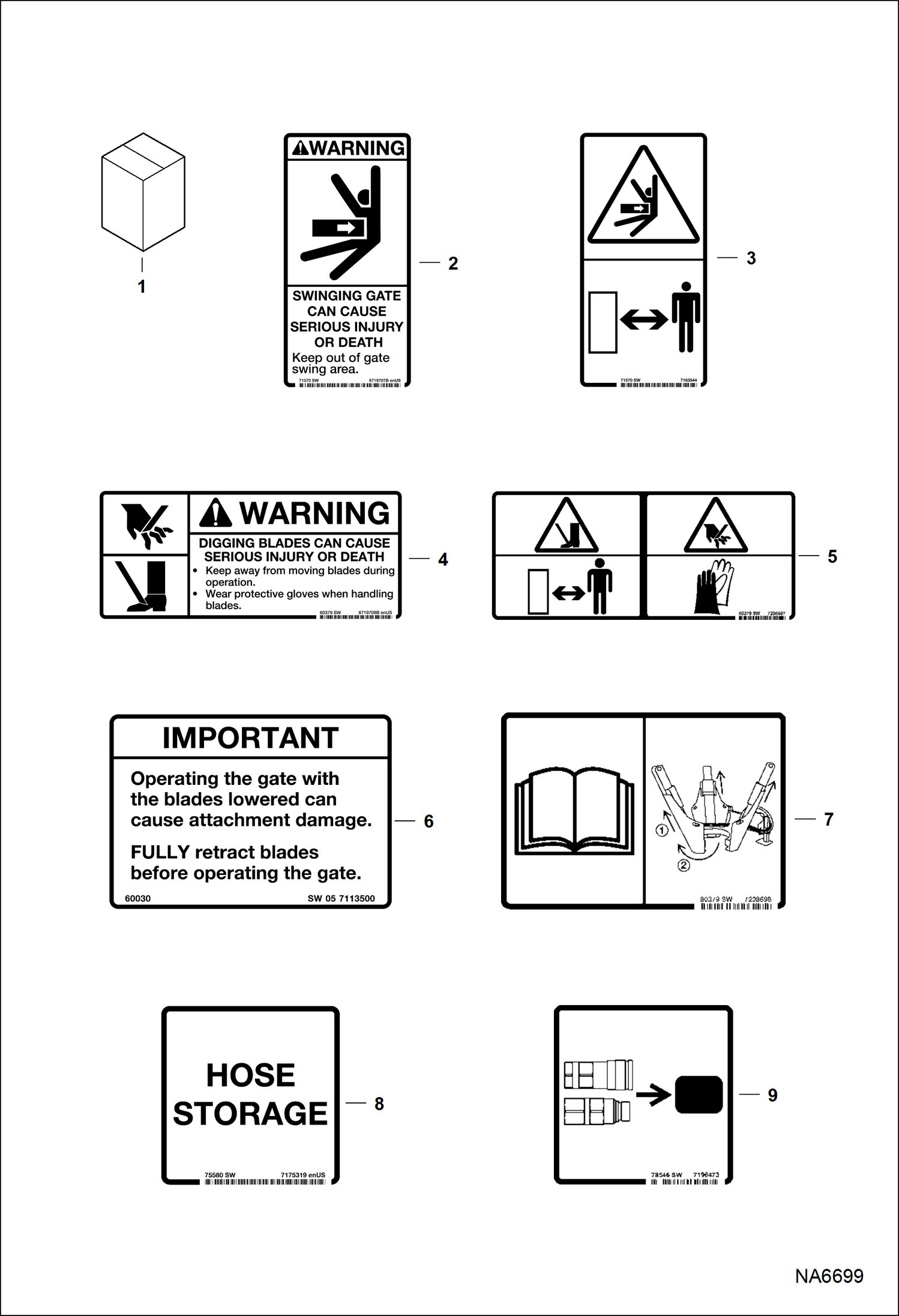 Схема ПЕРЕСАДЧИК ДЕРЕВЬЕВ (ПРЕДУПРЕЖДАЮЩИЕ ТАБЛИЧКИ) (БЕЗ ТЕКСТА)