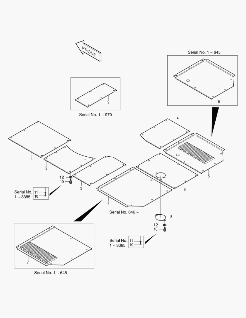 ОБТЕКАЕМАЯ ПОДКУЗОВНАЯ ПАНЕЛЬ
