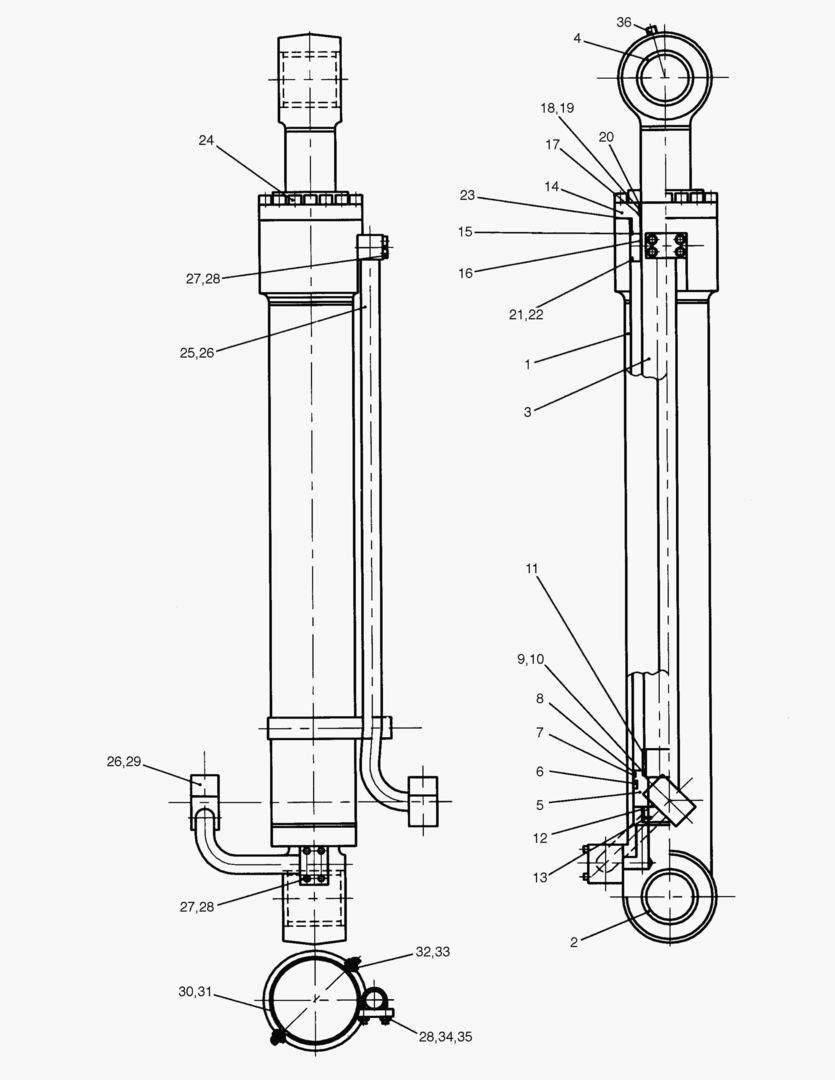 6640 BUCKET CYLINDER [1~83]