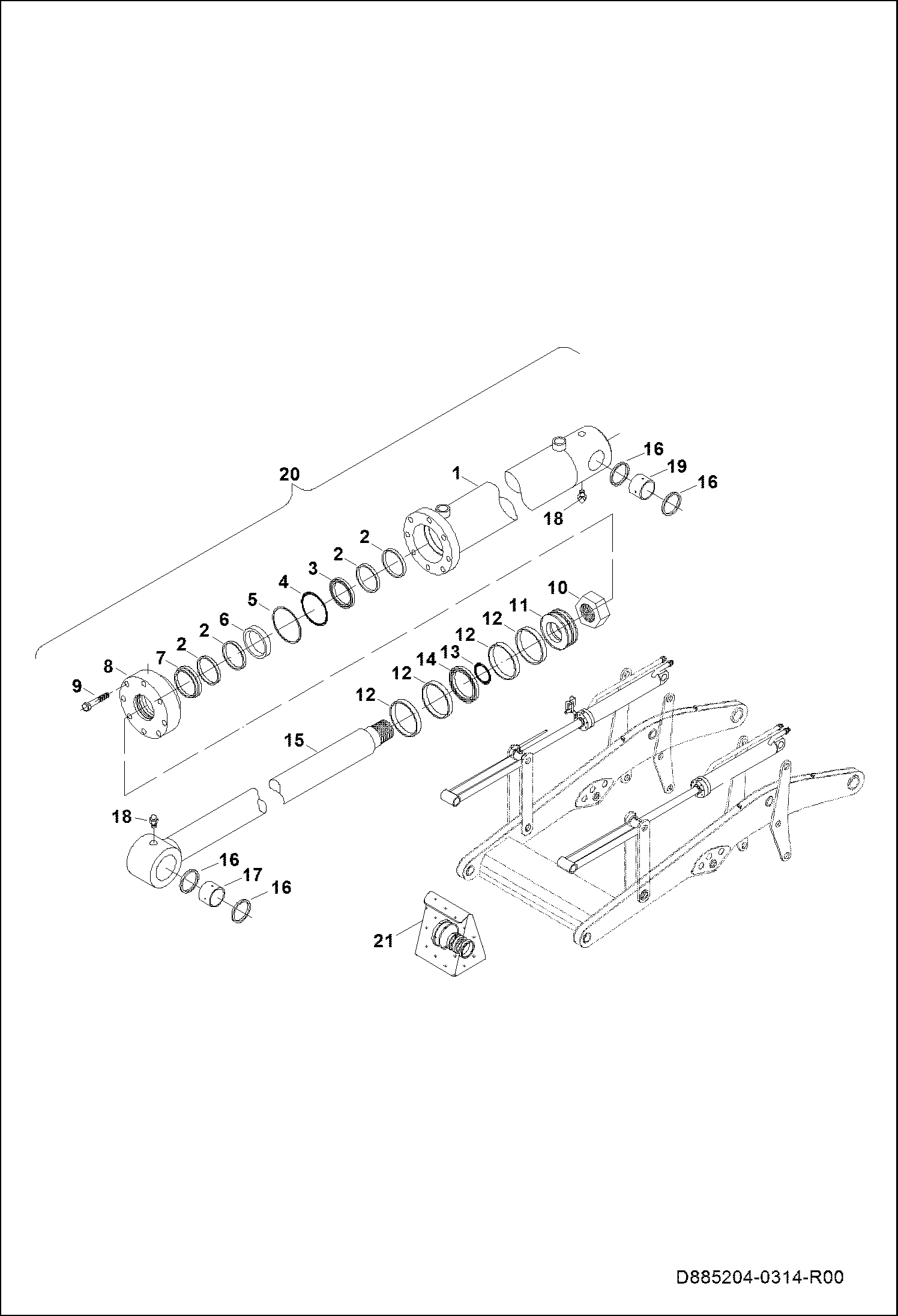ЦИЛИНДР НАКЛОНА
