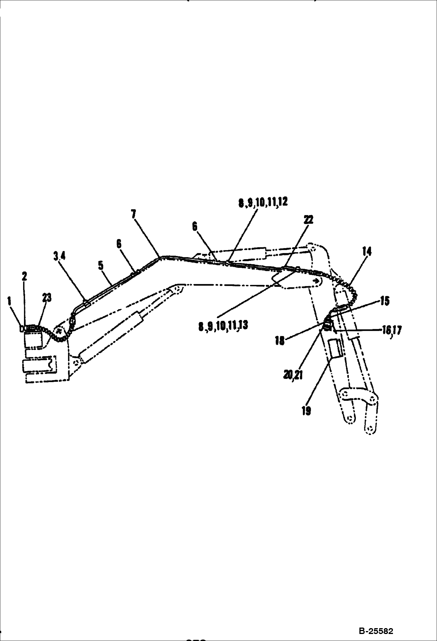 ГИДРОМОЛОТ (ЭЛЕКТРОННЫЕ СХЕМЫ СТРЕЛЫ) (1250X) (2500) (ИСПОЛЬЗУЕТСЯ НА 100 504911001 - 11999)