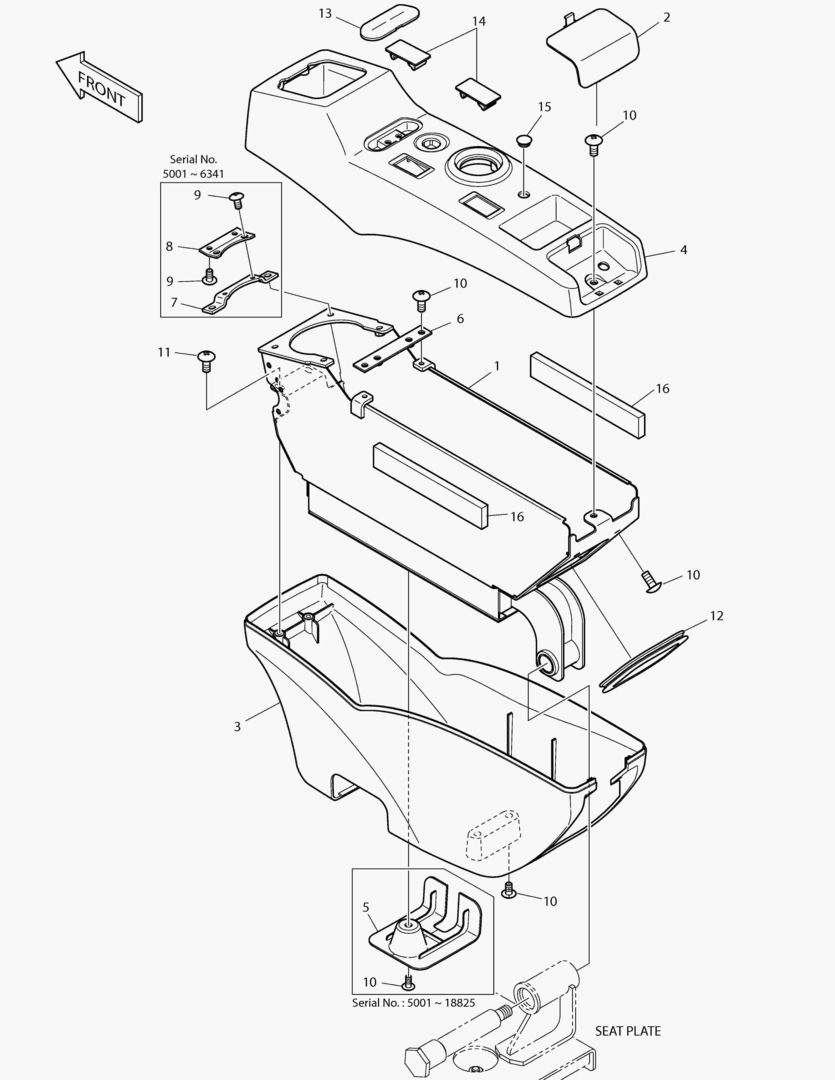 ПУЛЬТ УПРАВЛЕНИЯ - ПРАВОСТОРОННИЙ