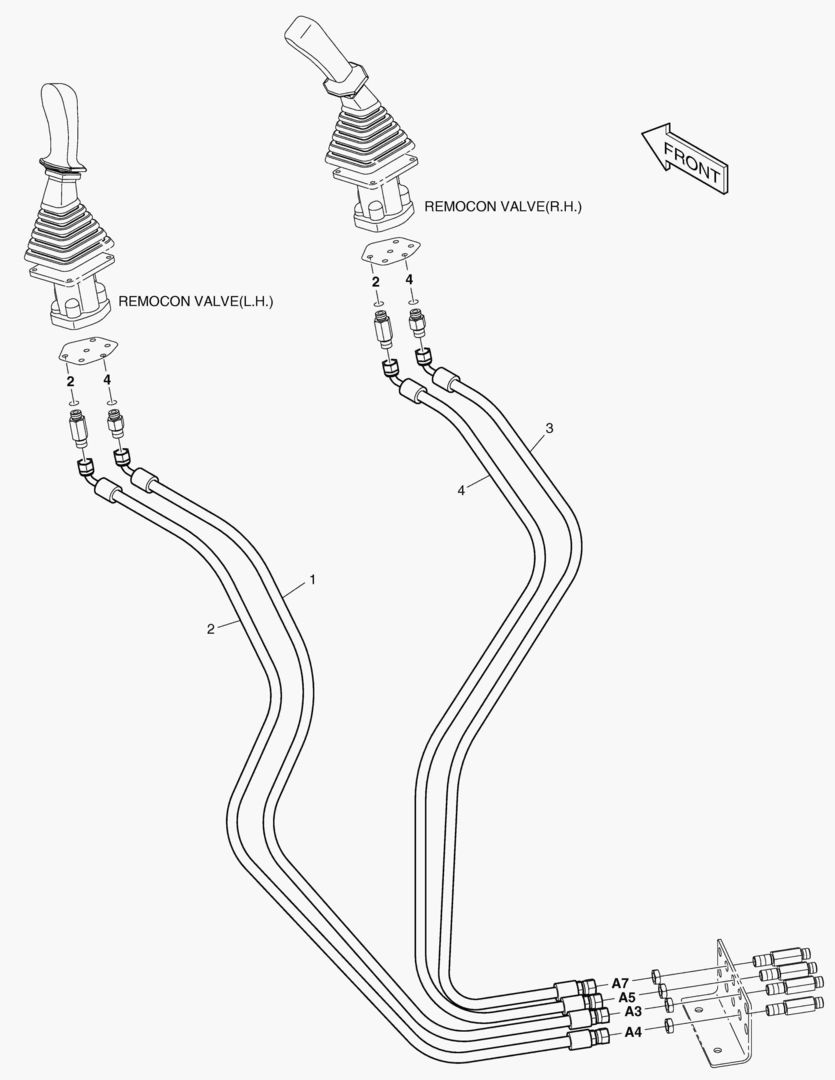 ТРУБОПРОВОД СЕРВОУПРАВЛЕНИЯ (8)