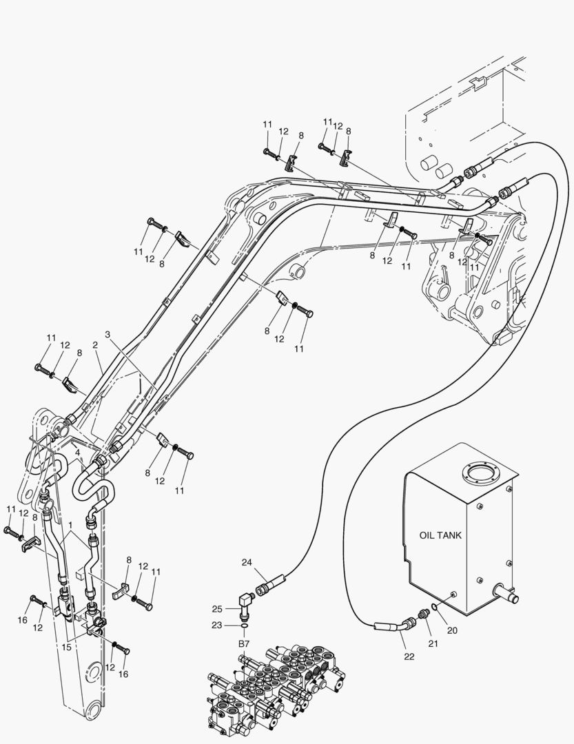 ТРУБОПРОВОД ГИДРОМОЛОТА-ОДИН ПУТЬ