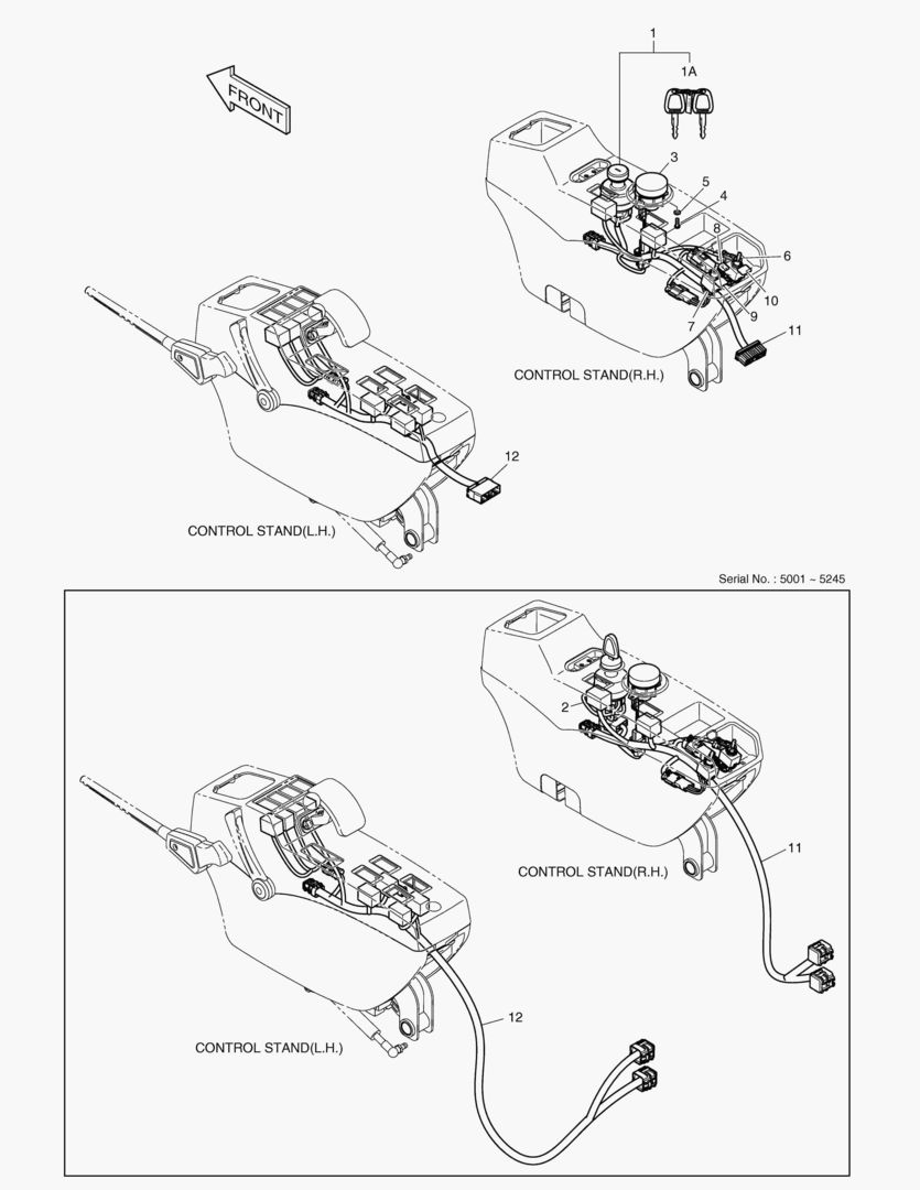 ЭЛЕКТРИЧЕСКИЕ ЗАПЧАСТИ - ПУЛЬТ УПРАВЛЕНИЯ