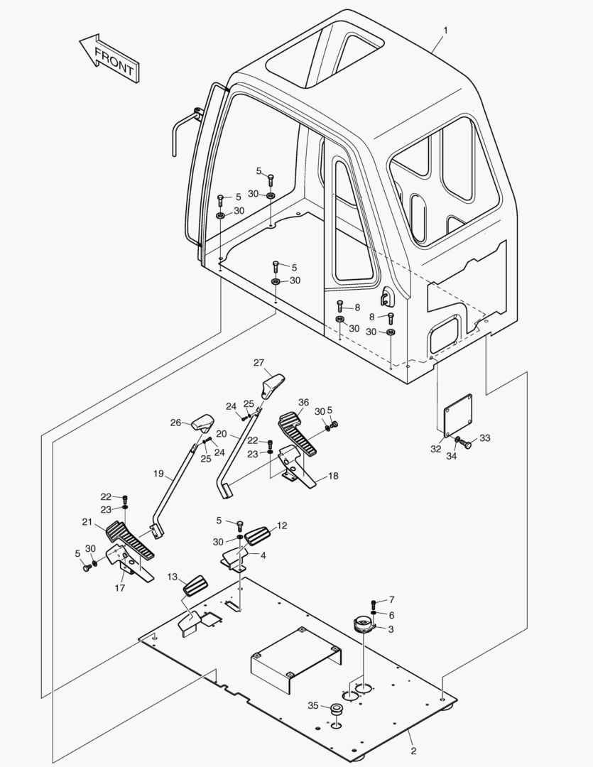 КАБИНА В СБОРЕ