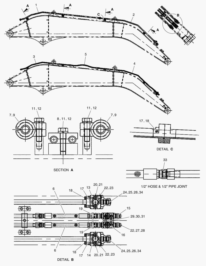 ГИДРОСИСТЕМА РУКОЯТИ