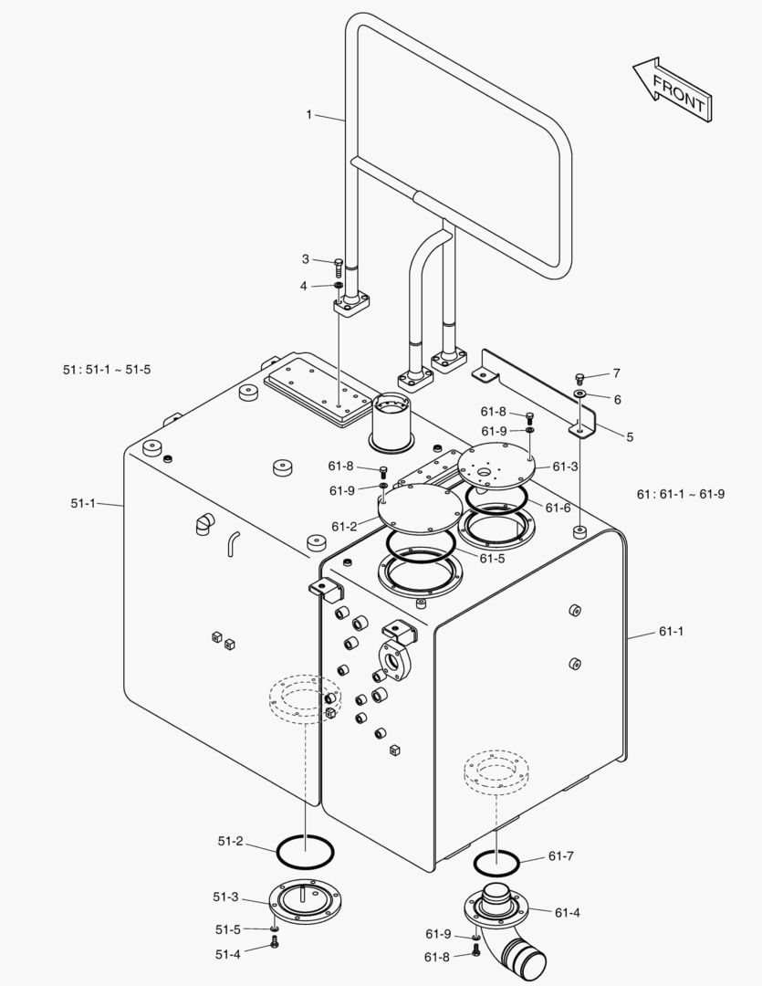 7821 GUARD RAIL [5357~]