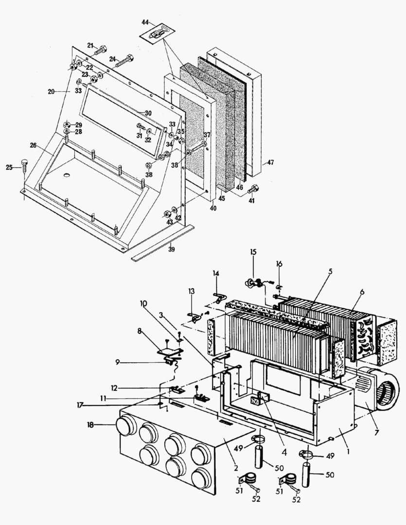 G076-1 AIR HEATING UNIT