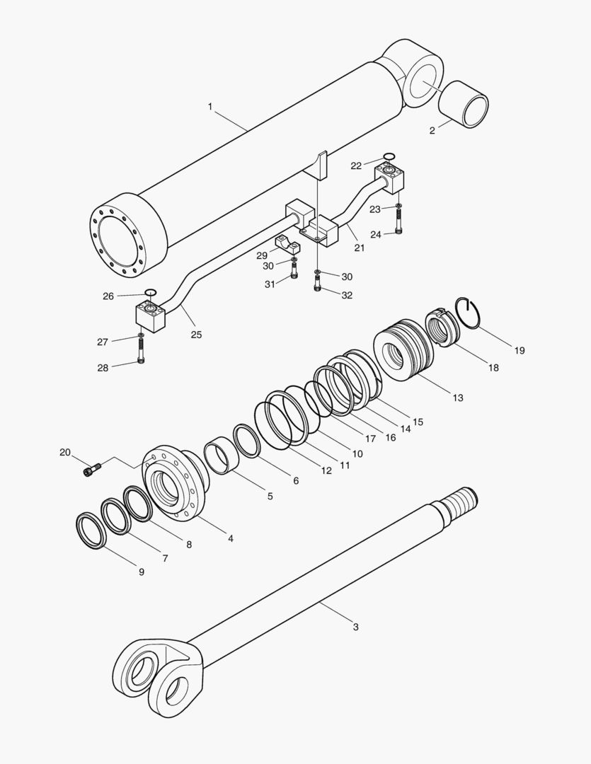 Спецтехника 3550 LIFT CYLINDER [5001~10081] - главное фото