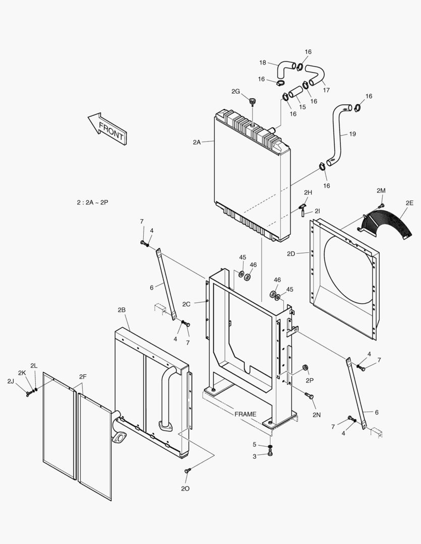 1120 RADIATOR & OIL COOLER