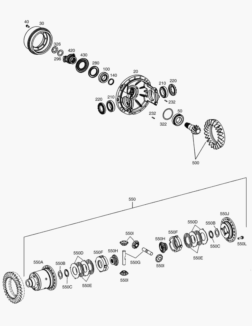 ДИФФЕРЕНЦИАЛ - ЗАДНЯЯ ОСЬ