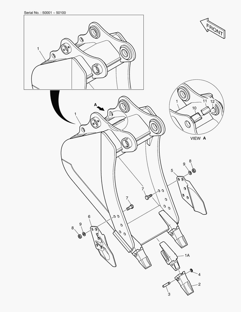 6280 BUCKET ASS`Y - 0.51mВі