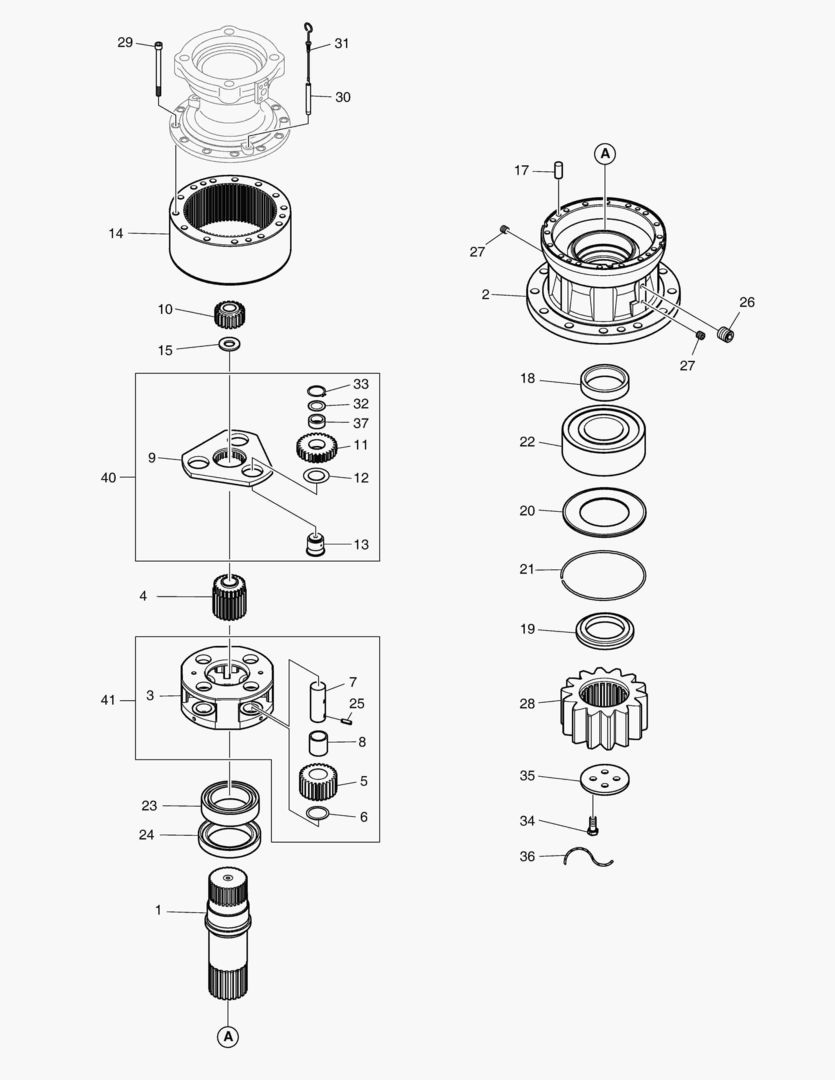 ПОВОРОТНАЯ ПОНИЖАЮЩАЯ ПЕРЕДАЧА