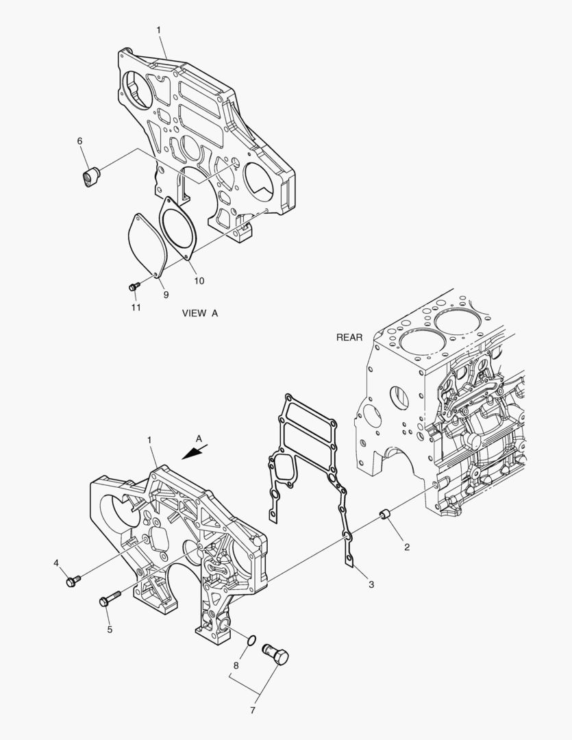 КАРТЕР РАСПРЕДЕЛИТЕЛЬНЫХ ШЕСТЕРЕН